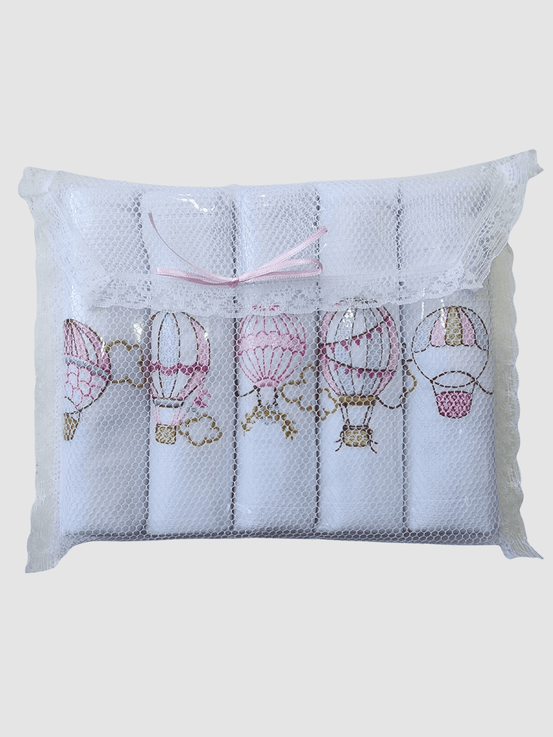 Kit com 5 fraldas - Balões